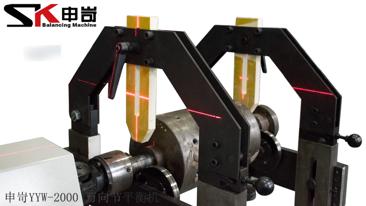 2000kg 電機轉子風機葉輪萬向節平衡機